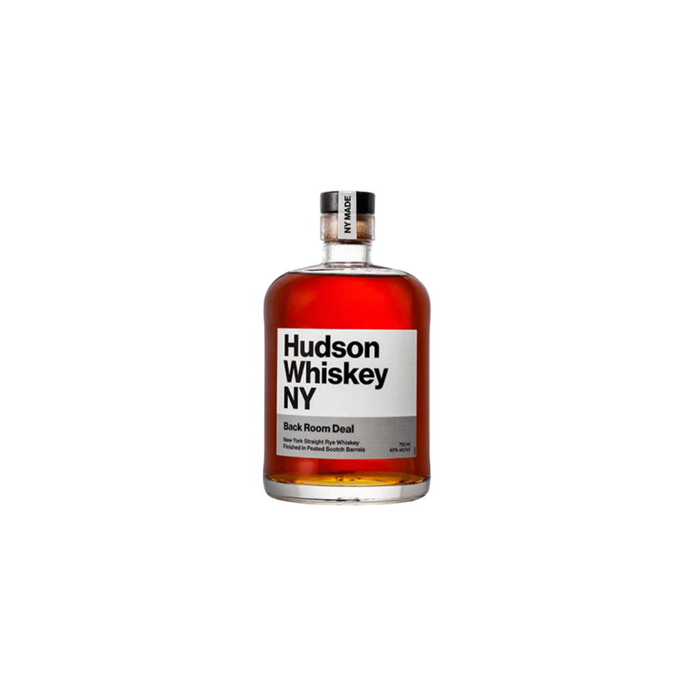 Hudson Back Room Deal Scotch Cask Peated Rye Whiskey LostNLiquor