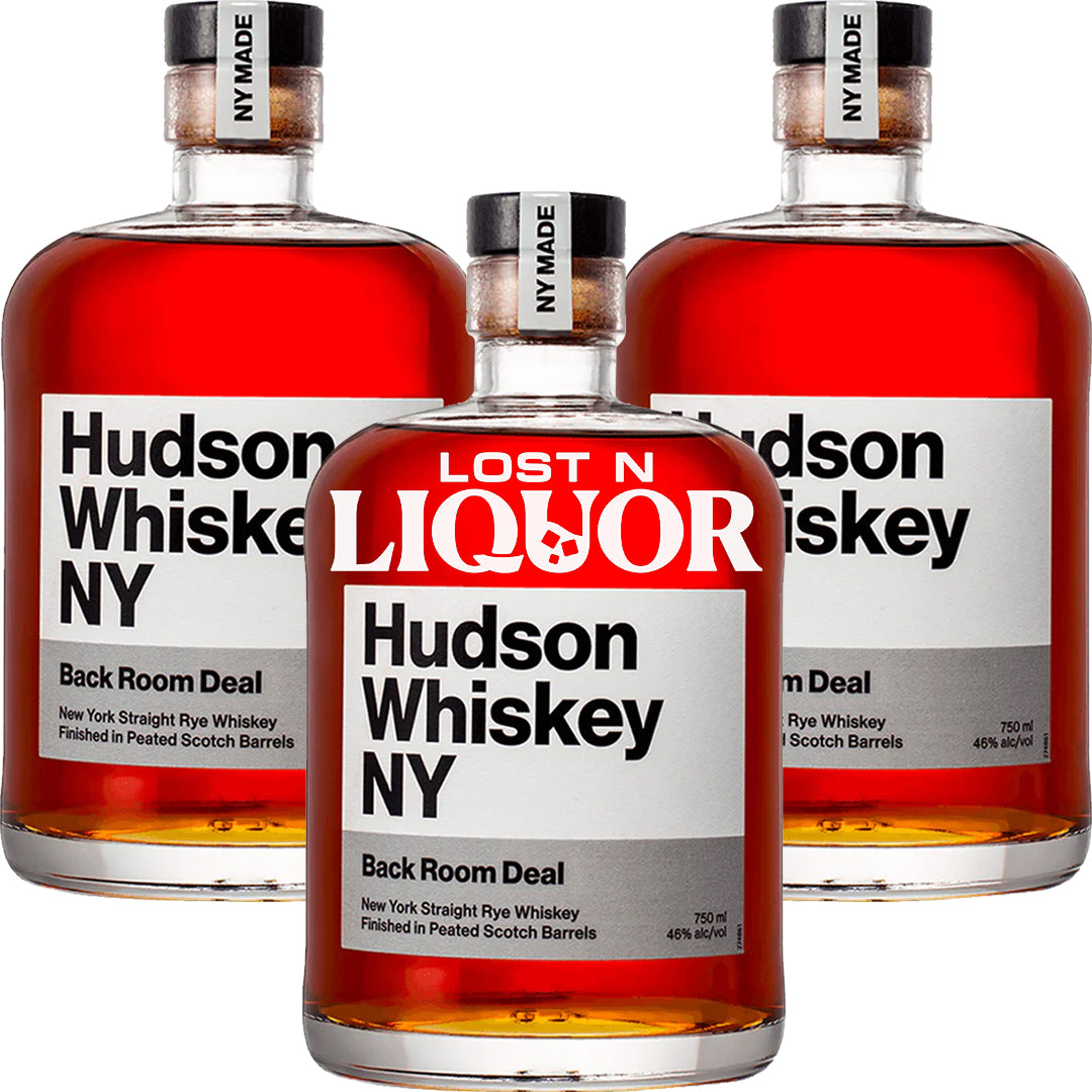 Hudson Back Room Deal Scotch Cask Peated Rye Whiskey_LostNLiquor.com