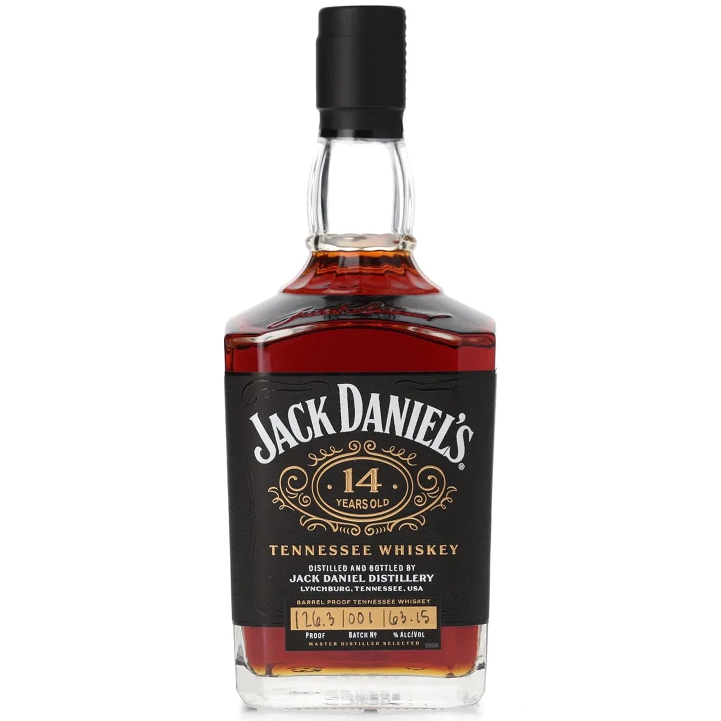 Jack Daniel's 14 Year Barrel Proof Tennessee Whiskey