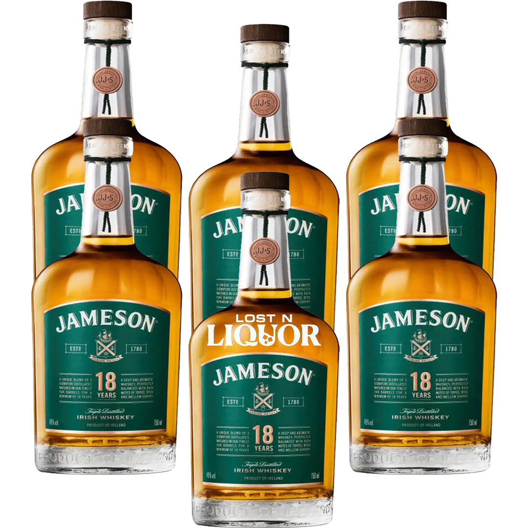 Jameson 18 Year Blended Irish Whiskey – Lost N Liquor - Online