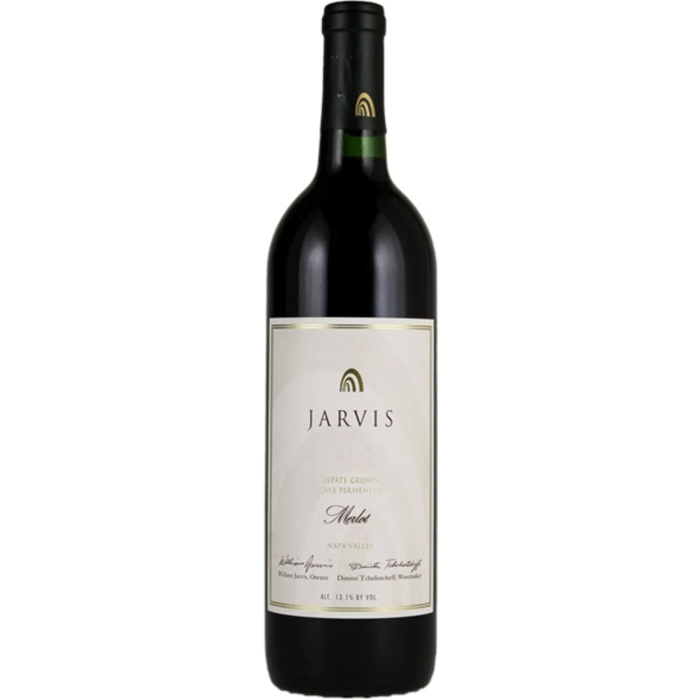 Jarvis Merlot Cave Fermented Napa Valley 2018 (Wood Box)_LostNLiquor.com