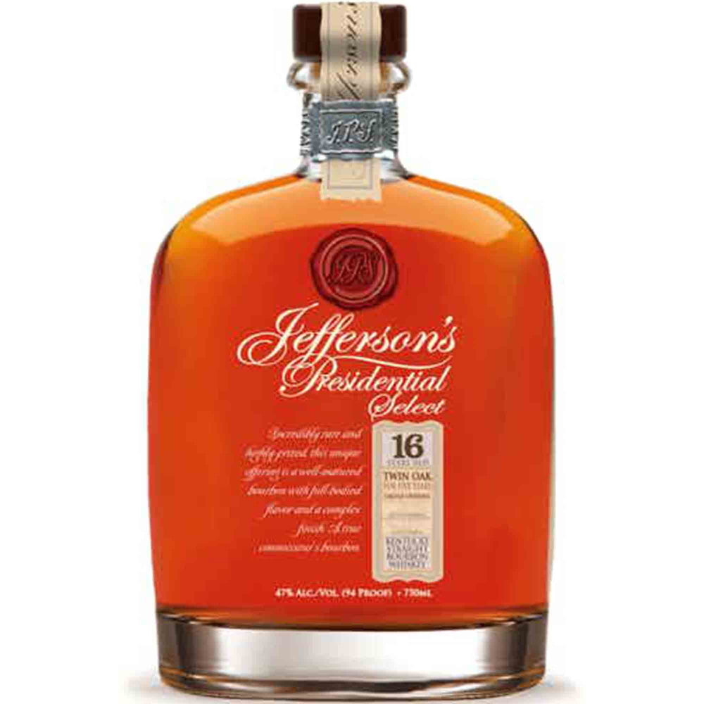 Jefferson's 16 Year 'Presidential Select' Bourbon_LostNLiquor.com