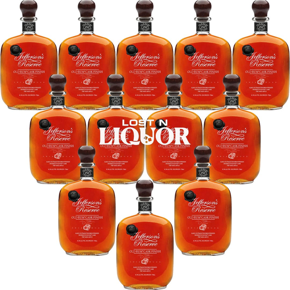 
                      
                        Jefferson's Reserve Old Rum Cask Finish Blend Of Straight Bourbon Whiskeys_LostNLiquor.com
                      
                    