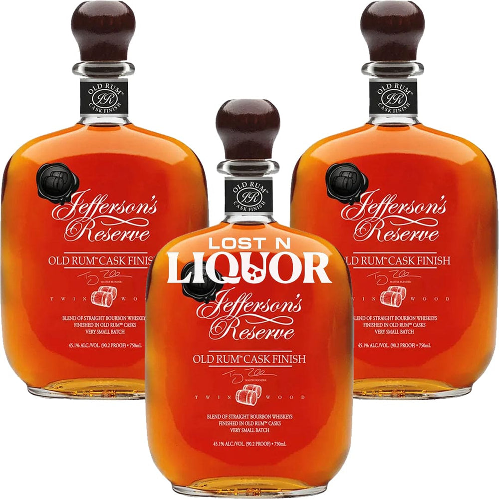 
                      
                        Jefferson's Reserve Old Rum Cask Finish Blend Of Straight Bourbon Whiskeys_LostNLiquor.com
                      
                    