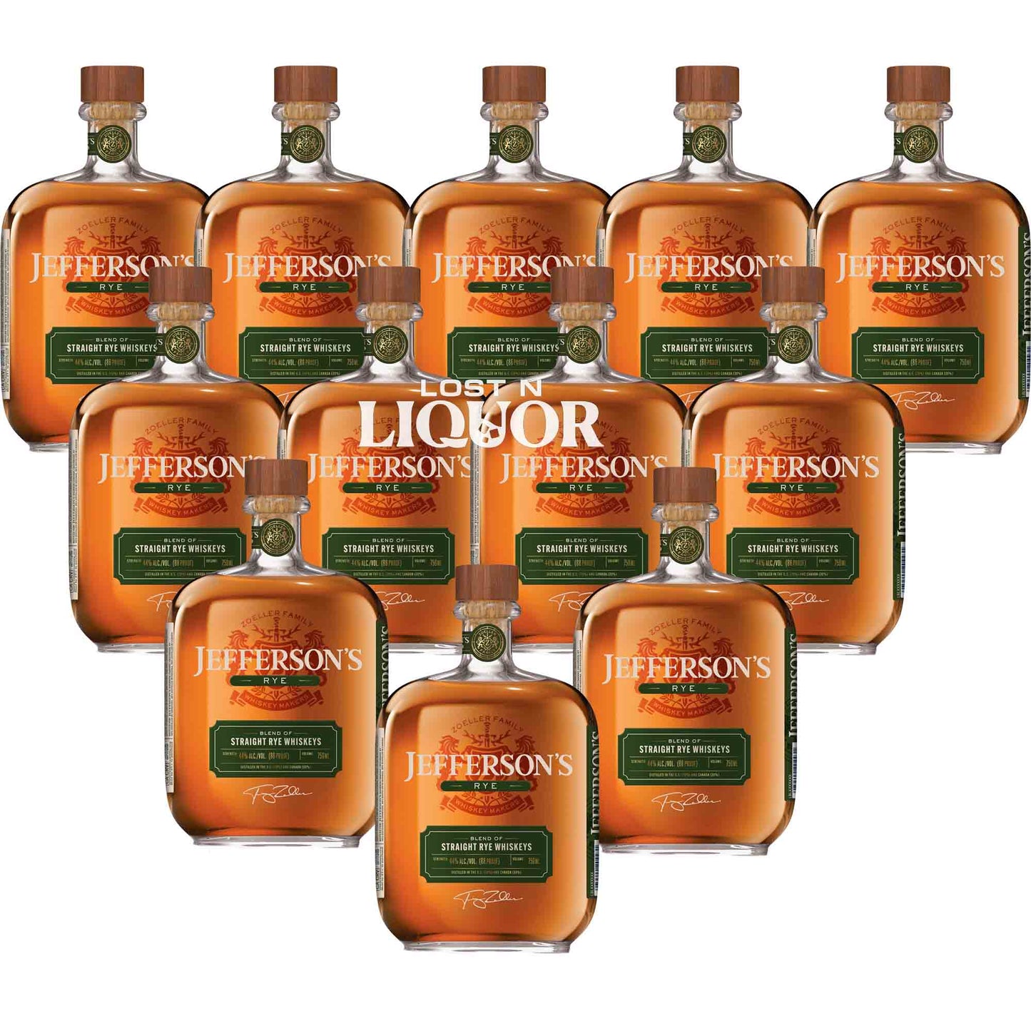 Jefferson's Rye Blend of Straight Rye Whiskeys_LostNLiquor.com