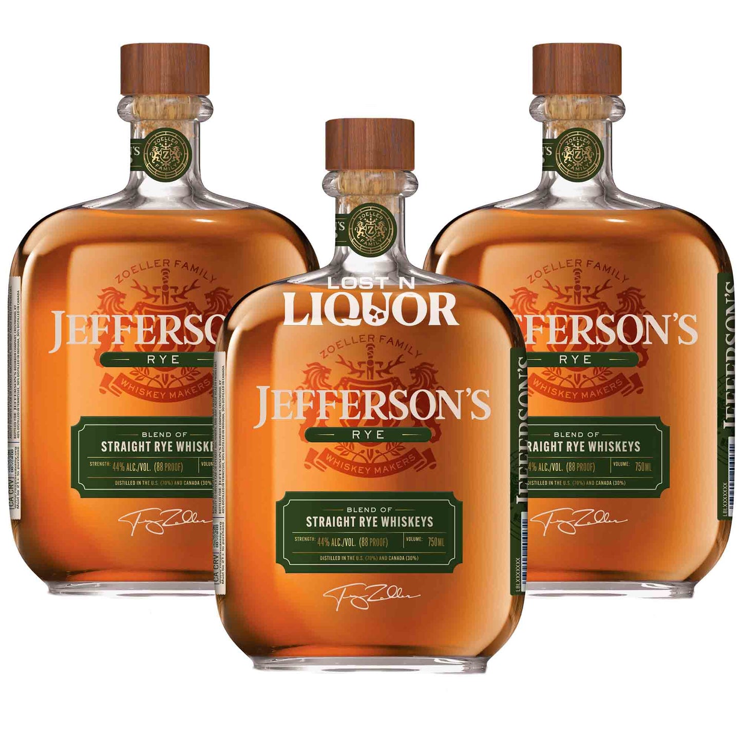 Jefferson's Rye Blend of Straight Rye Whiskeys_LostNLiquor.com