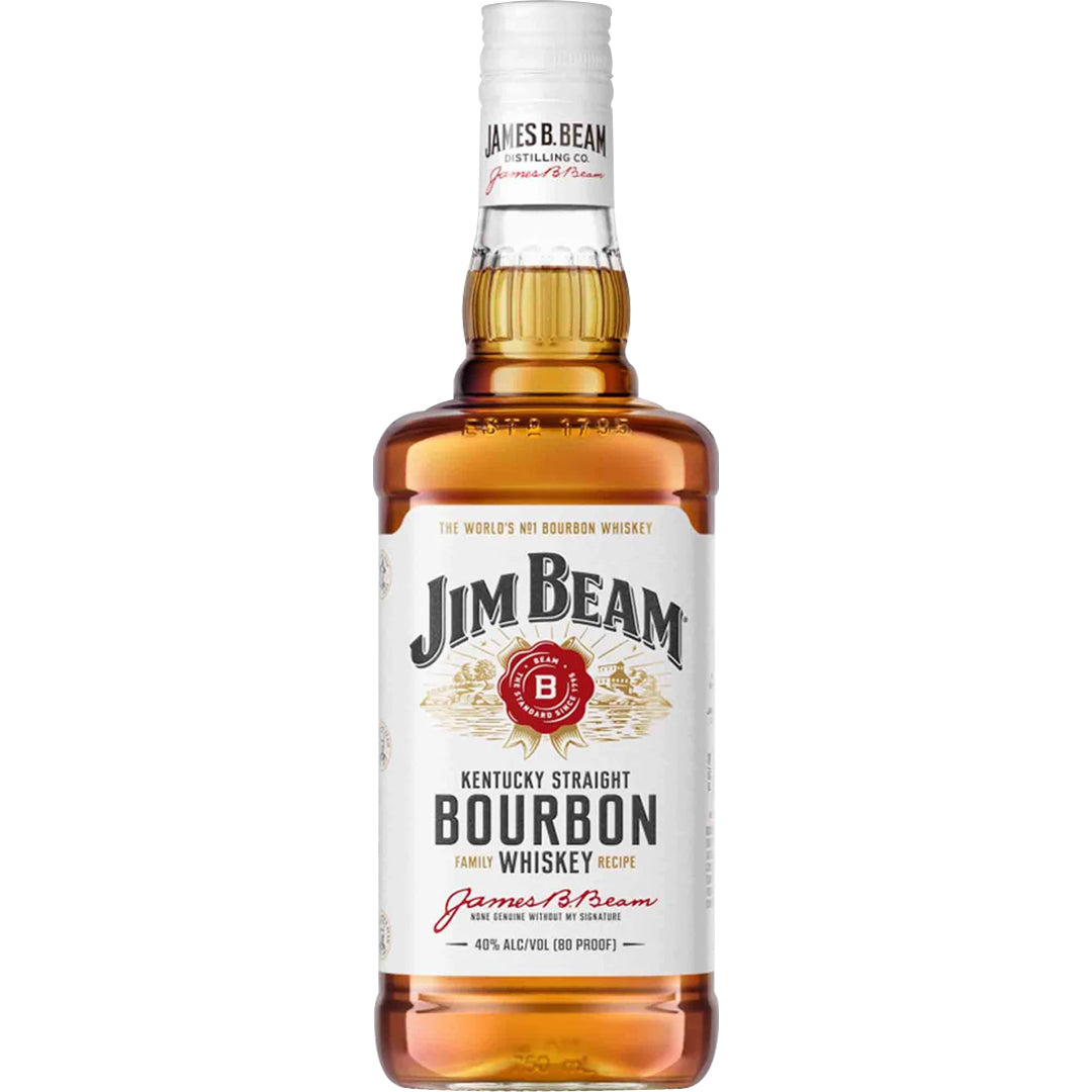 Jim Beam Kentucky Straight Bourbon Whiskey (1.75L) – Lost N Liquor