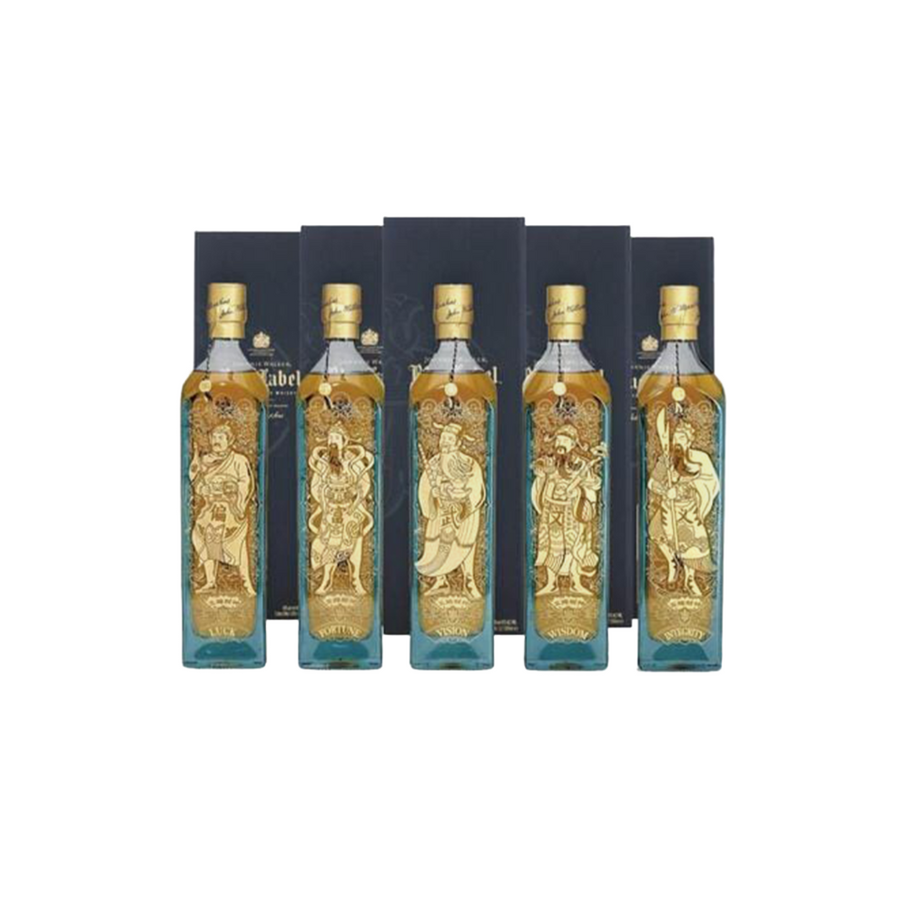 Johnnie Walker Blue Label 5 Gods of Wealth Collection LostNLiquor