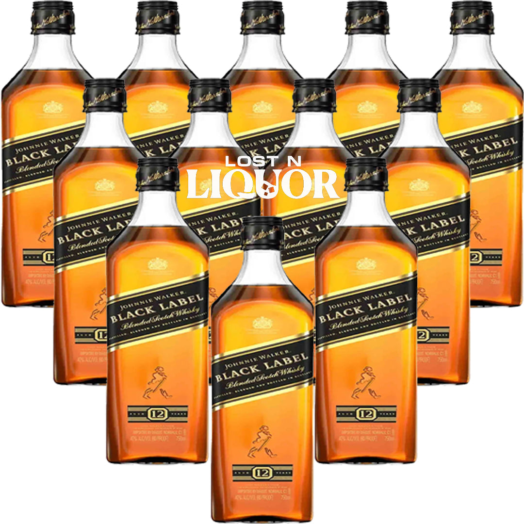 Johnnie Walker Black Label Blended Scotch Whisky – Lost N
