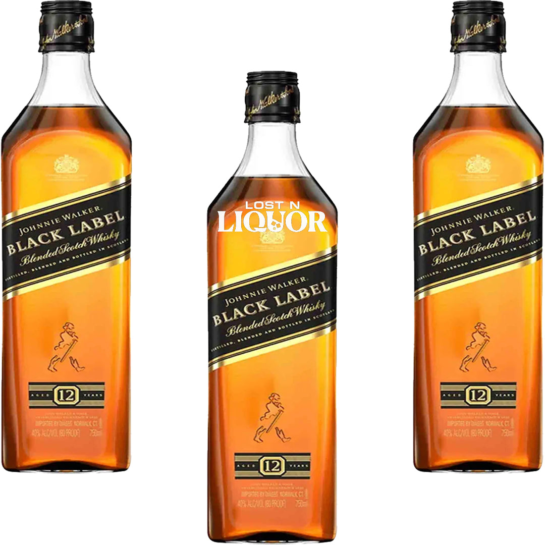 Johnnie Walker Black Label Blended Scotch Whisky_LostNLiquor.com