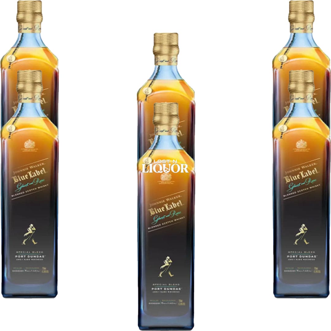 Johnnie Walker Blue Label Ghost and Rare Port Dundas Blended