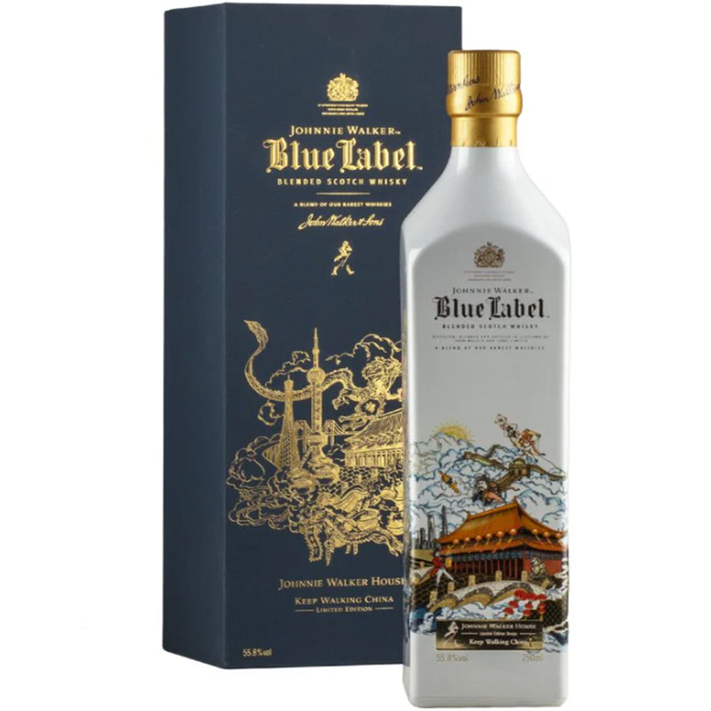 Johnnie Walker Blue Label Limited Edition: Keep Walking China Blended Scotch_LostNLiquor.com