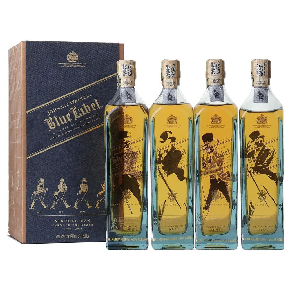 Johnnie Walker Blue Label Striding Man Set