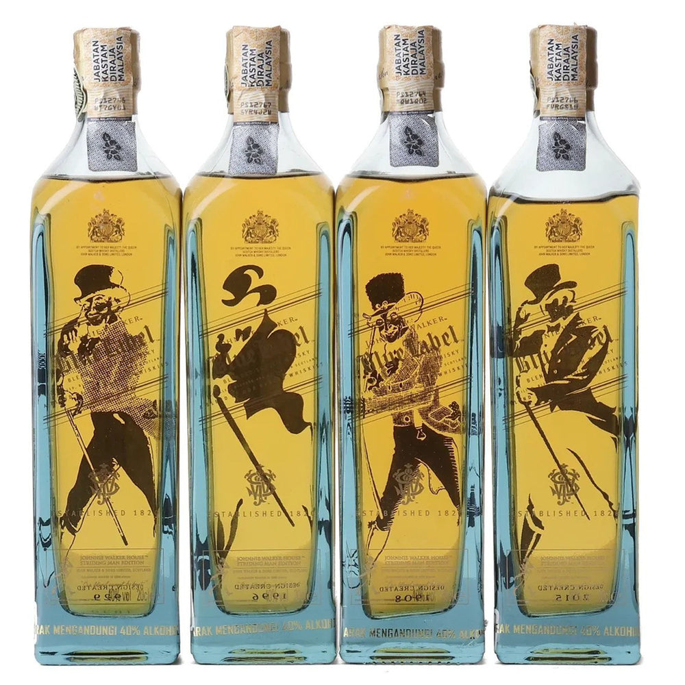 Johnnie Walker Blue Label Striding Man Set