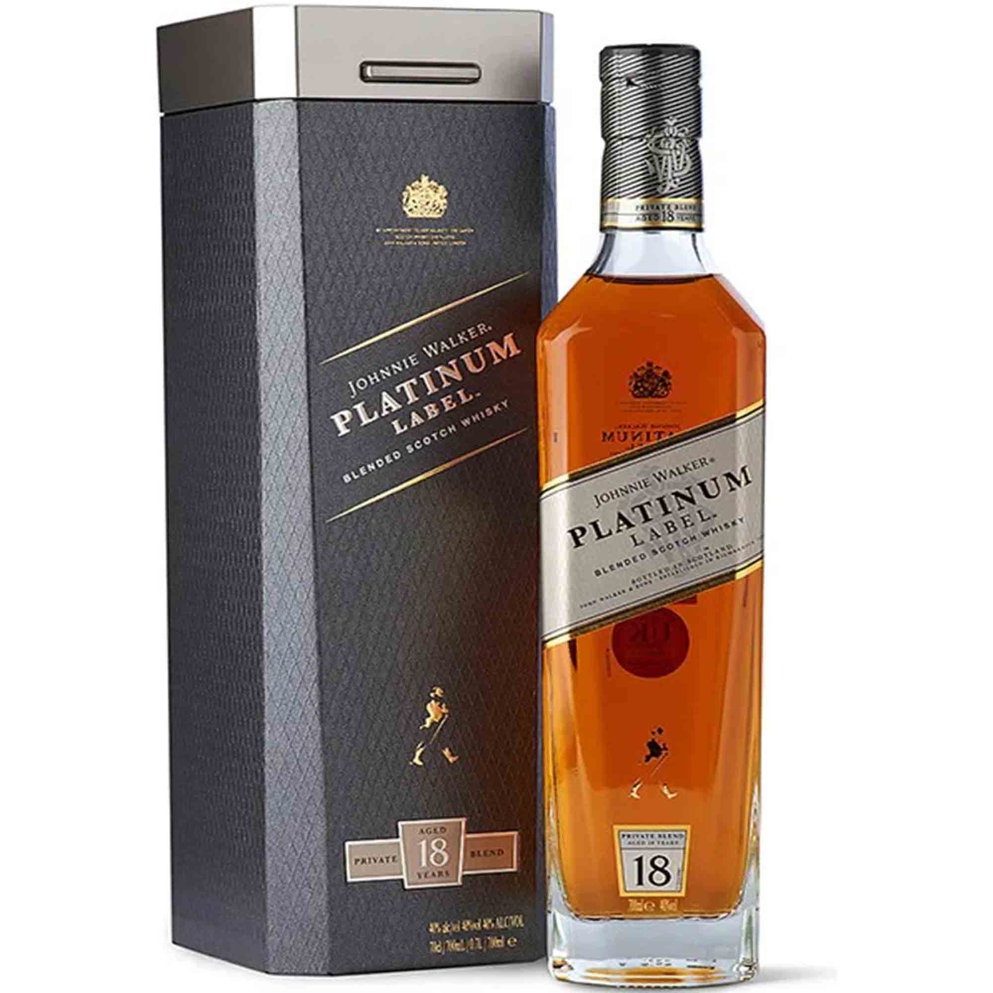 Johnnie Walker Platinum Label 18 Year Scotch Whisky – Lost N