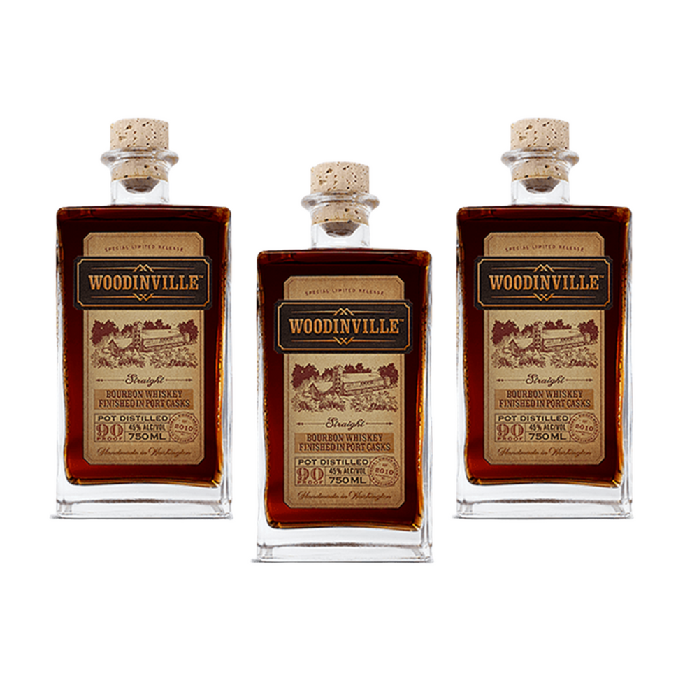 Woodinville Straight Bourbon Whiskey Finished in Port Casks