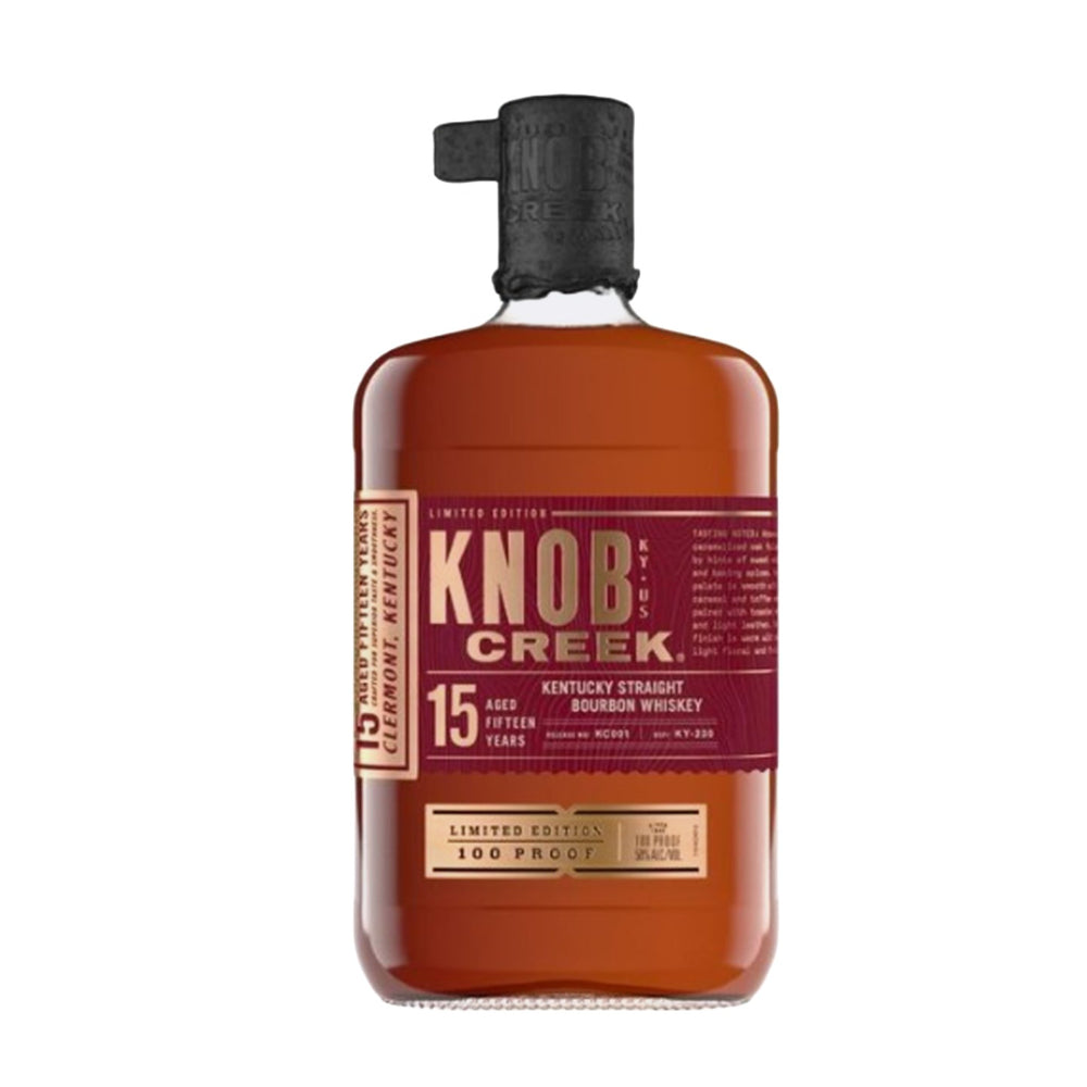 Knob Creek 15 Year Old Kentucky Straight Bourbon Whiskey LostNLiquor