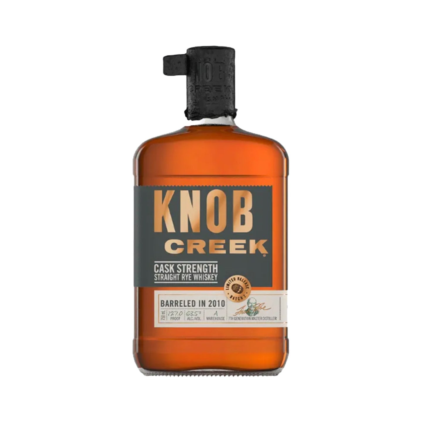 Knob Creek Cask Strength Rye Whiskey LostNLiquor