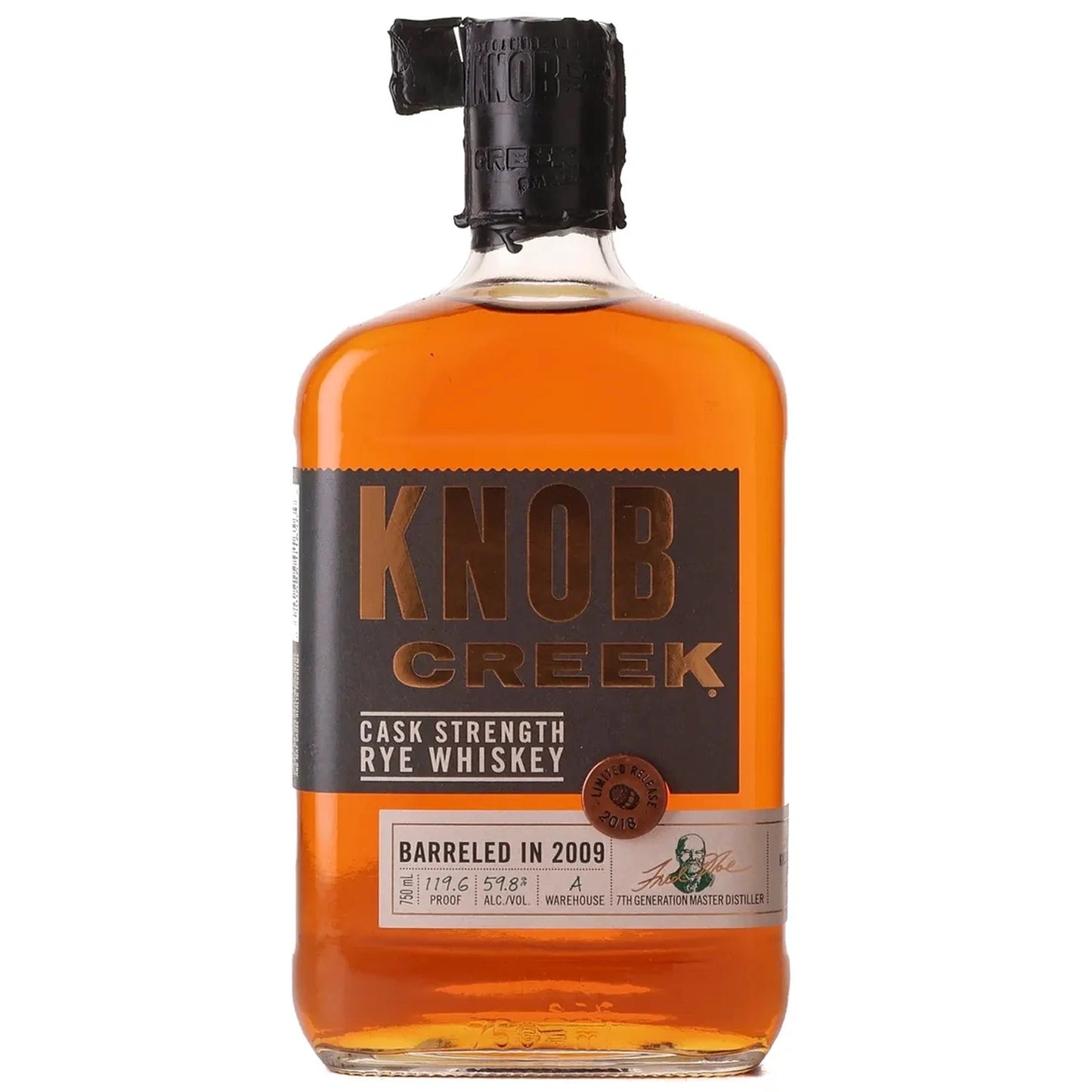 Knob Creek Cask Strength Rye 2018