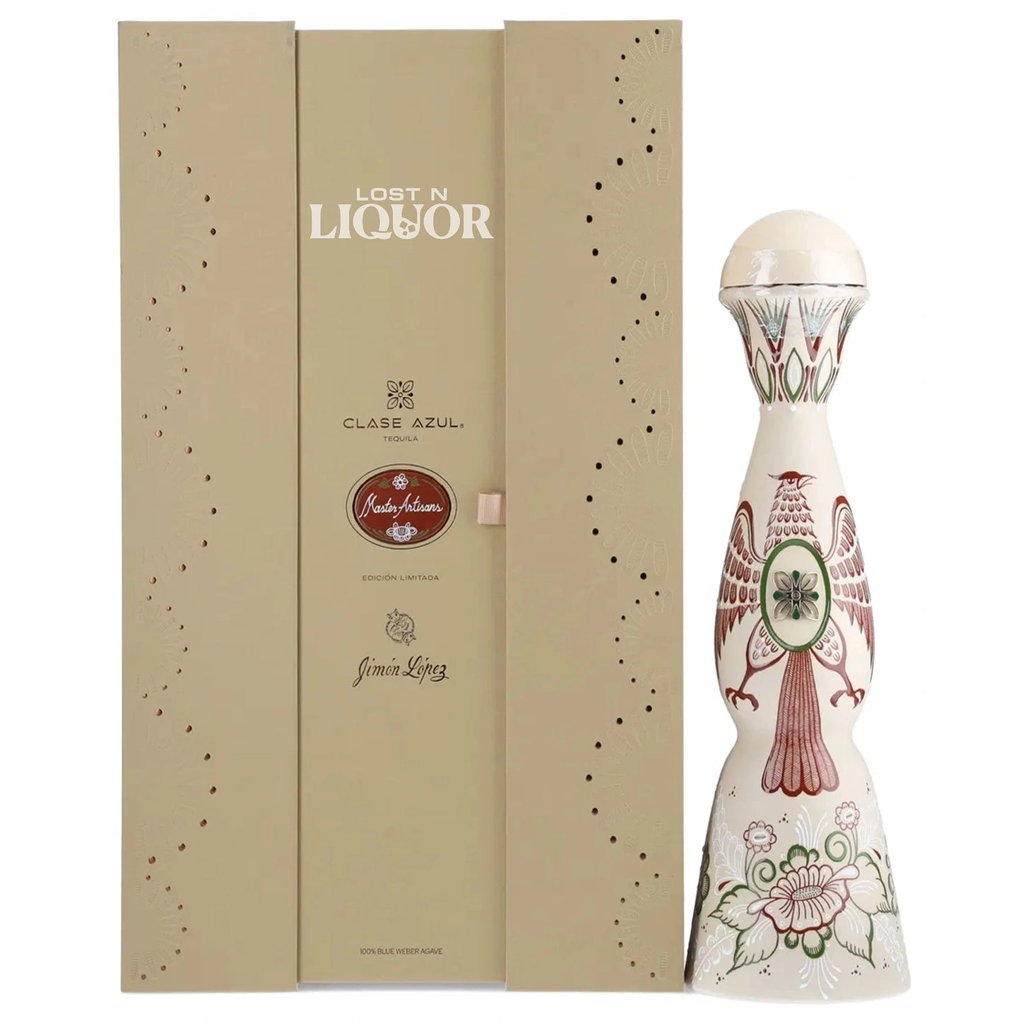 Clase Azul 'Master Artisans: Jimon Lopez' La Proeza del Aguila Extra Anejo (2024, 1 Liter) With Box