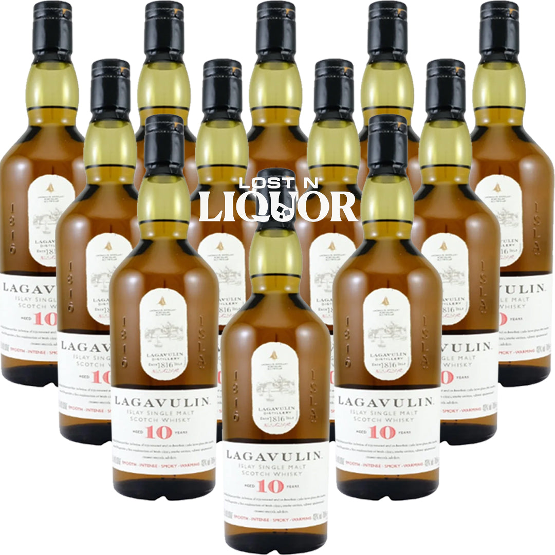 Lagavulin 10 Year Old Single Malt Scotch Whisky – Lost N Liquor