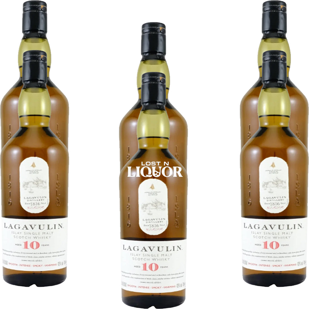 Lagavulin 10 Year Old Single Malt Scotch Whisky – Lost N Liquor
