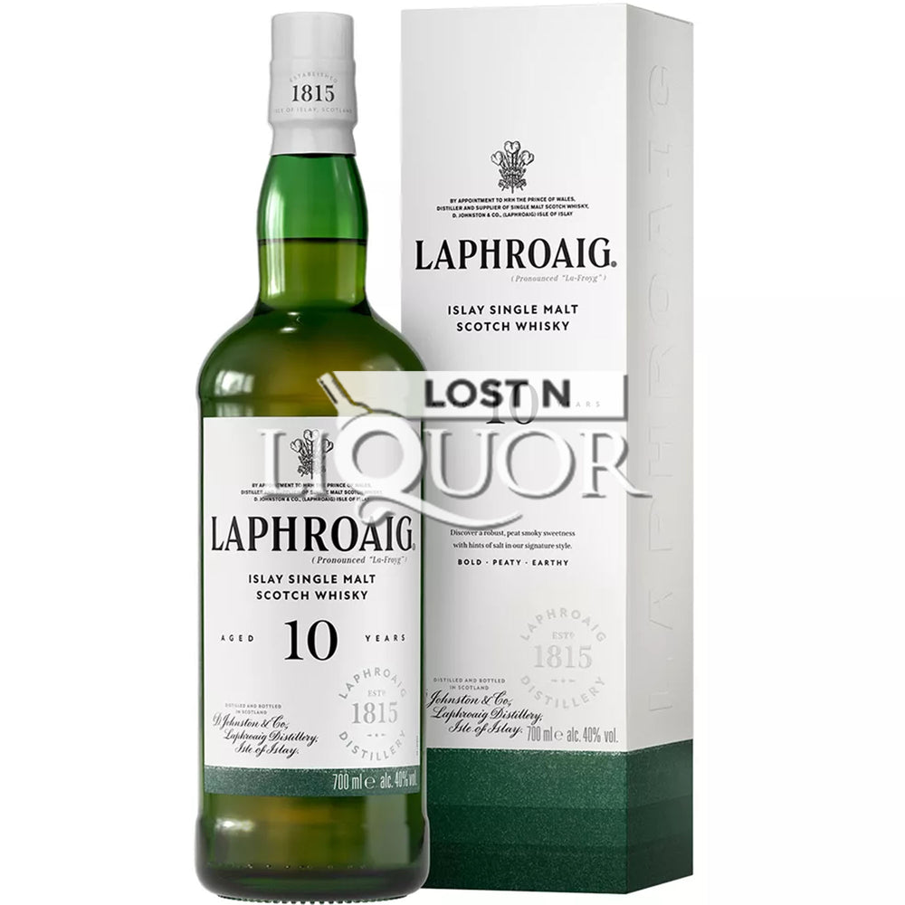 Laphroaig 10 Year Islay Single Malt Scotch Whisky