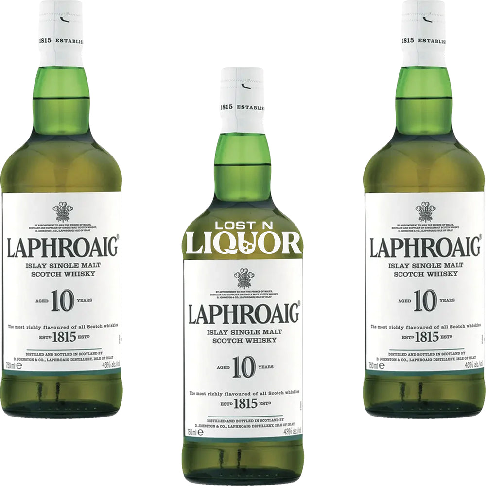
                      
                        Laphroaig 10 Year Islay Single Malt Scotch Whisky_LostNLiquor.com
                      
                    