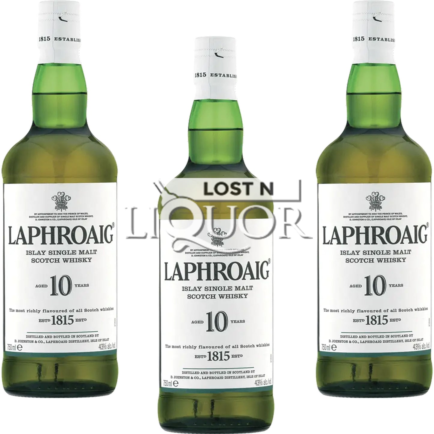 Laphroaig 10 Year Islay Single Malt Scotch Whisky