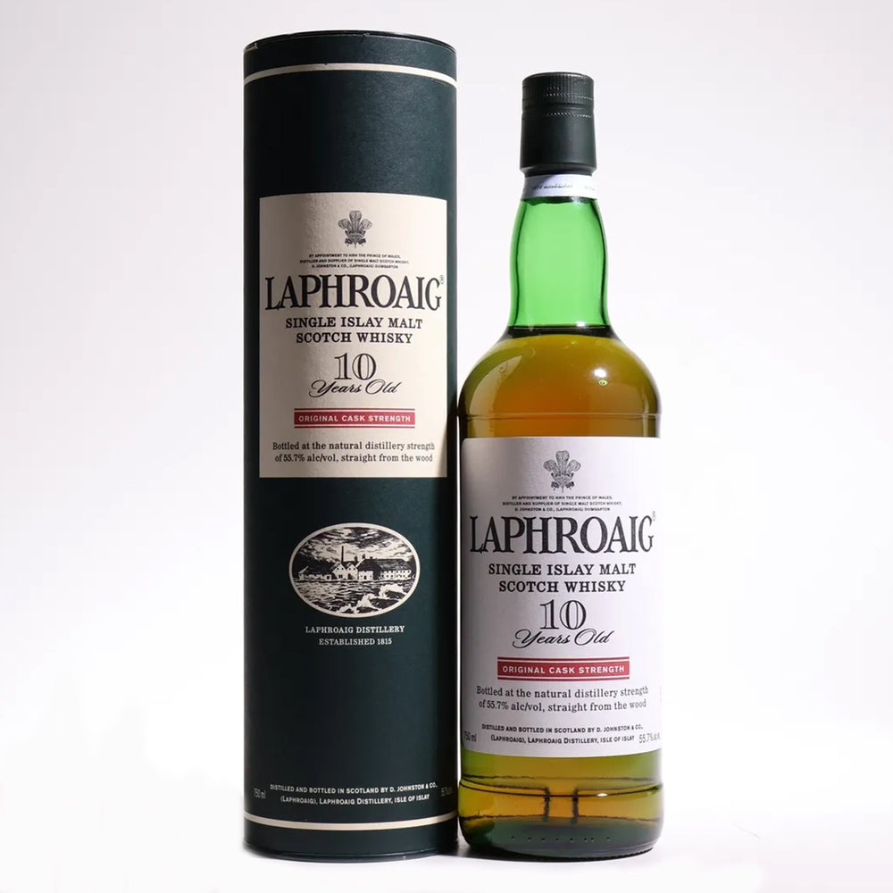 Laphroaig 10 Year Original Cask Strength Single Malt Scotch_LostNLiquor.com