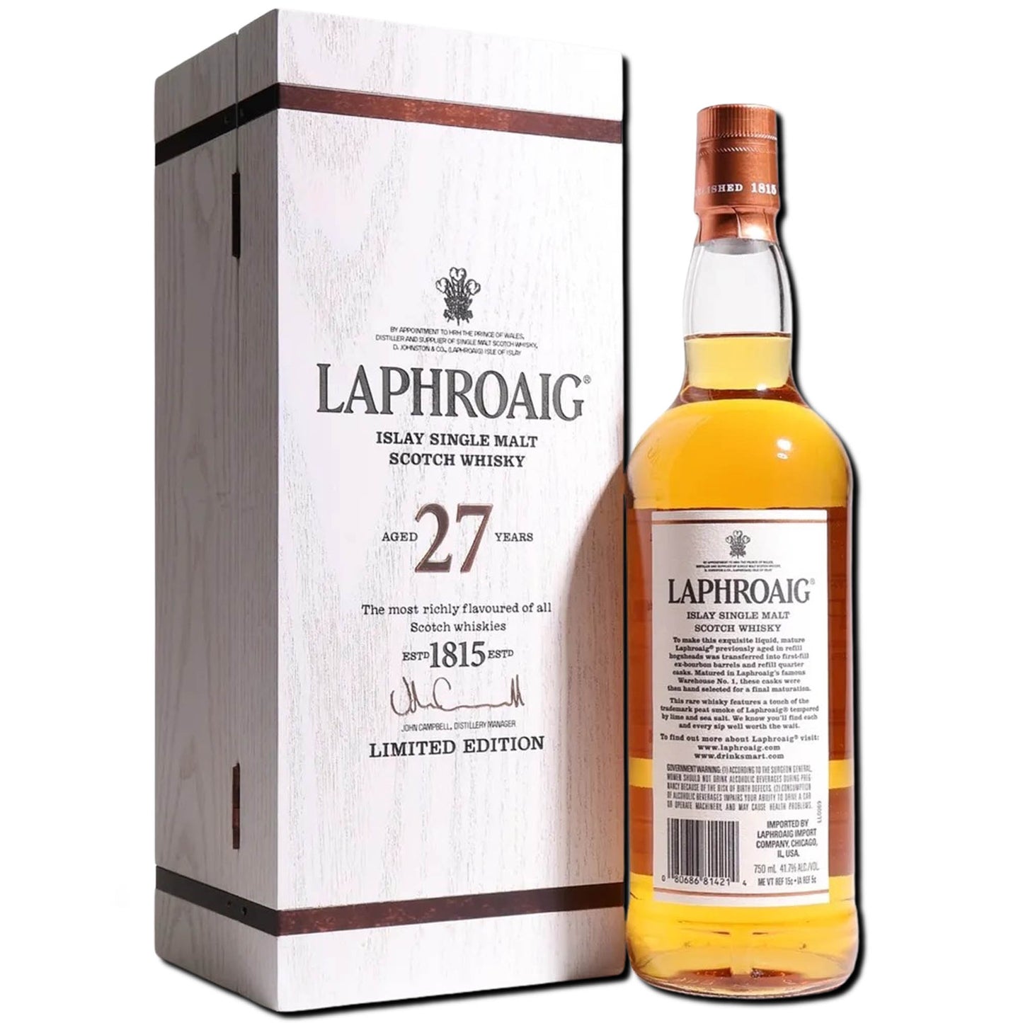 Laphroaig 27 Year Single Malt Scotch_LostNLiquor.com