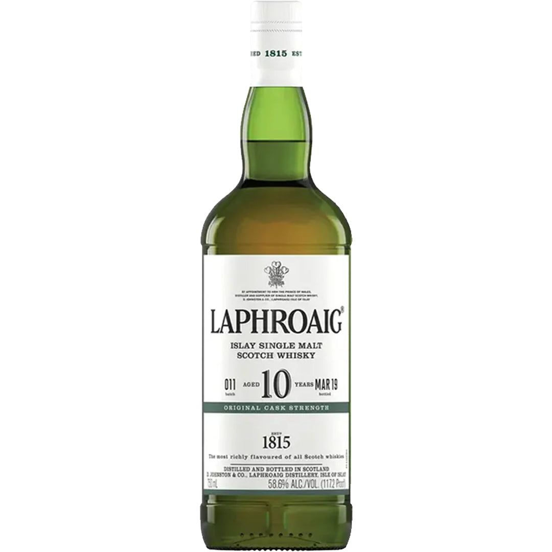 Laphroaig Original Cask Strength 10 Year Single Malt Scotch Whisky_LostNLiquor.com