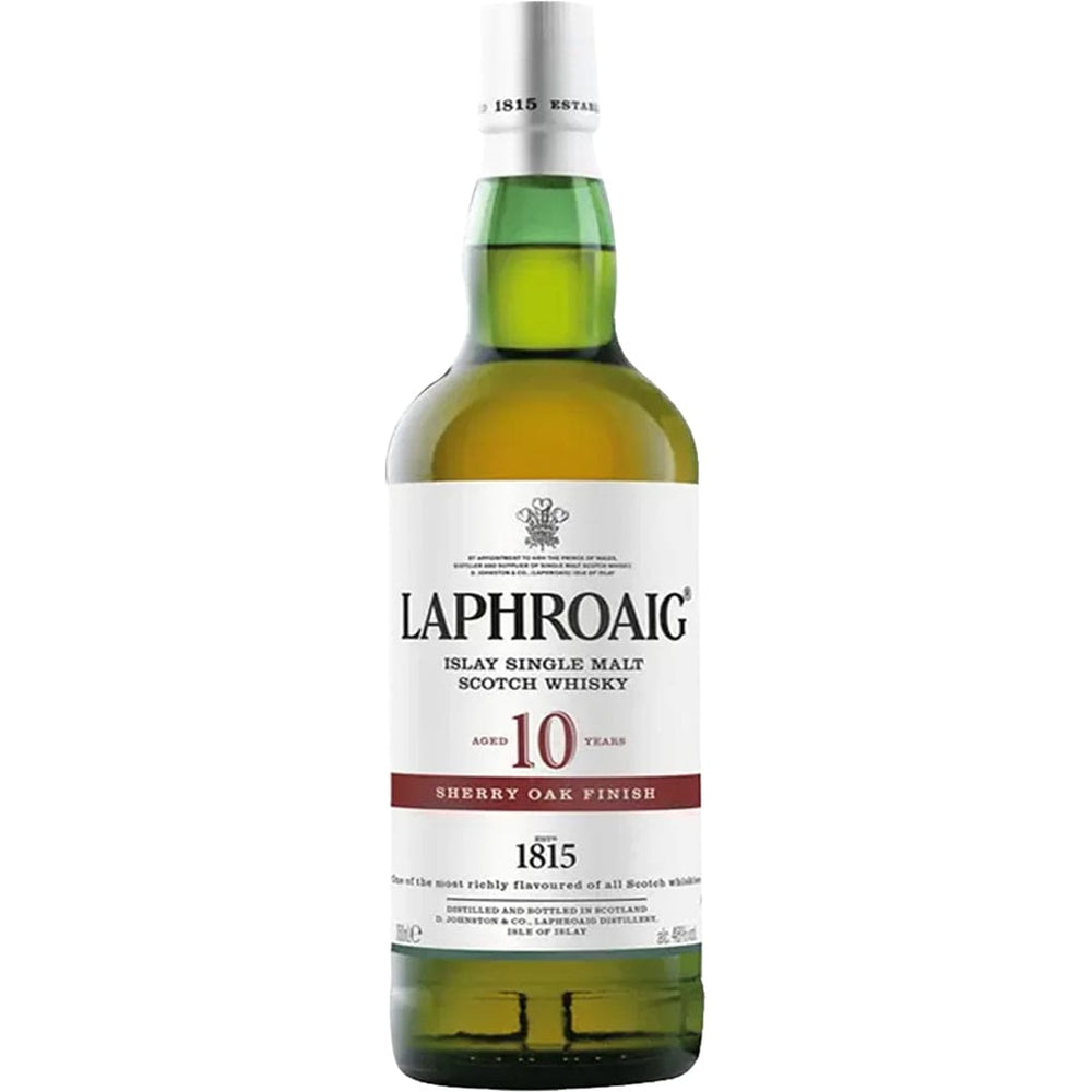 Laphroaig Sherry Oak Finished 10 Year Single Malt Scotch Whisky_LostNLiquor.com