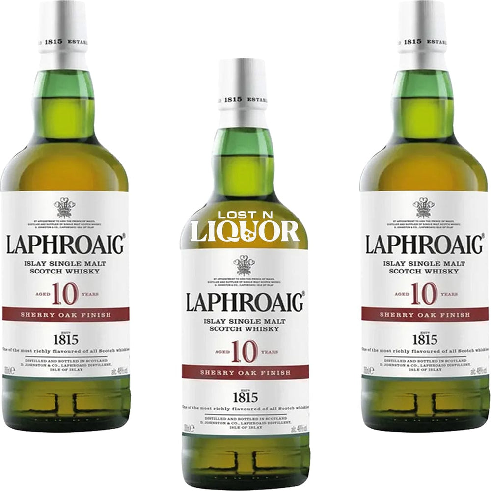 
                      
                        Laphroaig Sherry Oak Finished 10 Year Single Malt Scotch Whisky_LostNLiquor.com
                      
                    