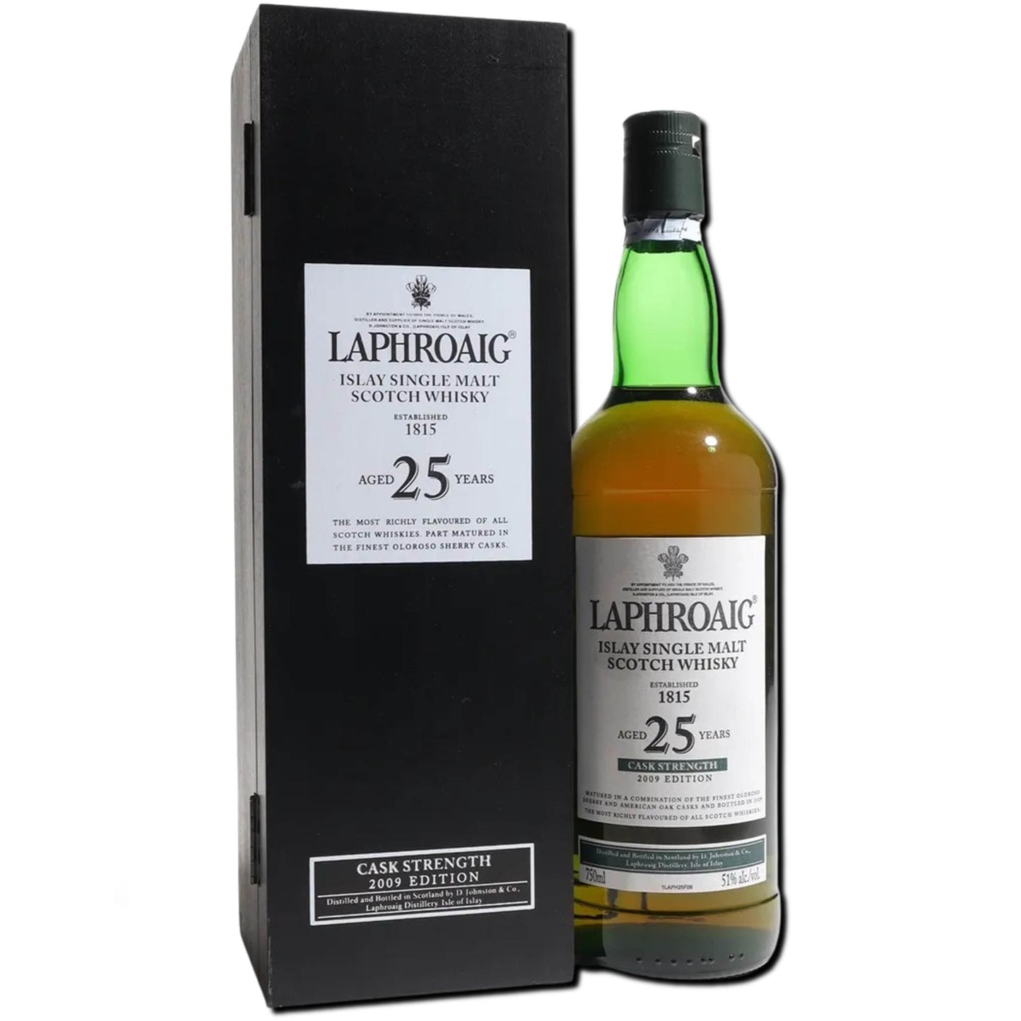 Laphroaig 25 Year Cask Strength Single Malt Scotch (2009)_LostNLiquor.com
