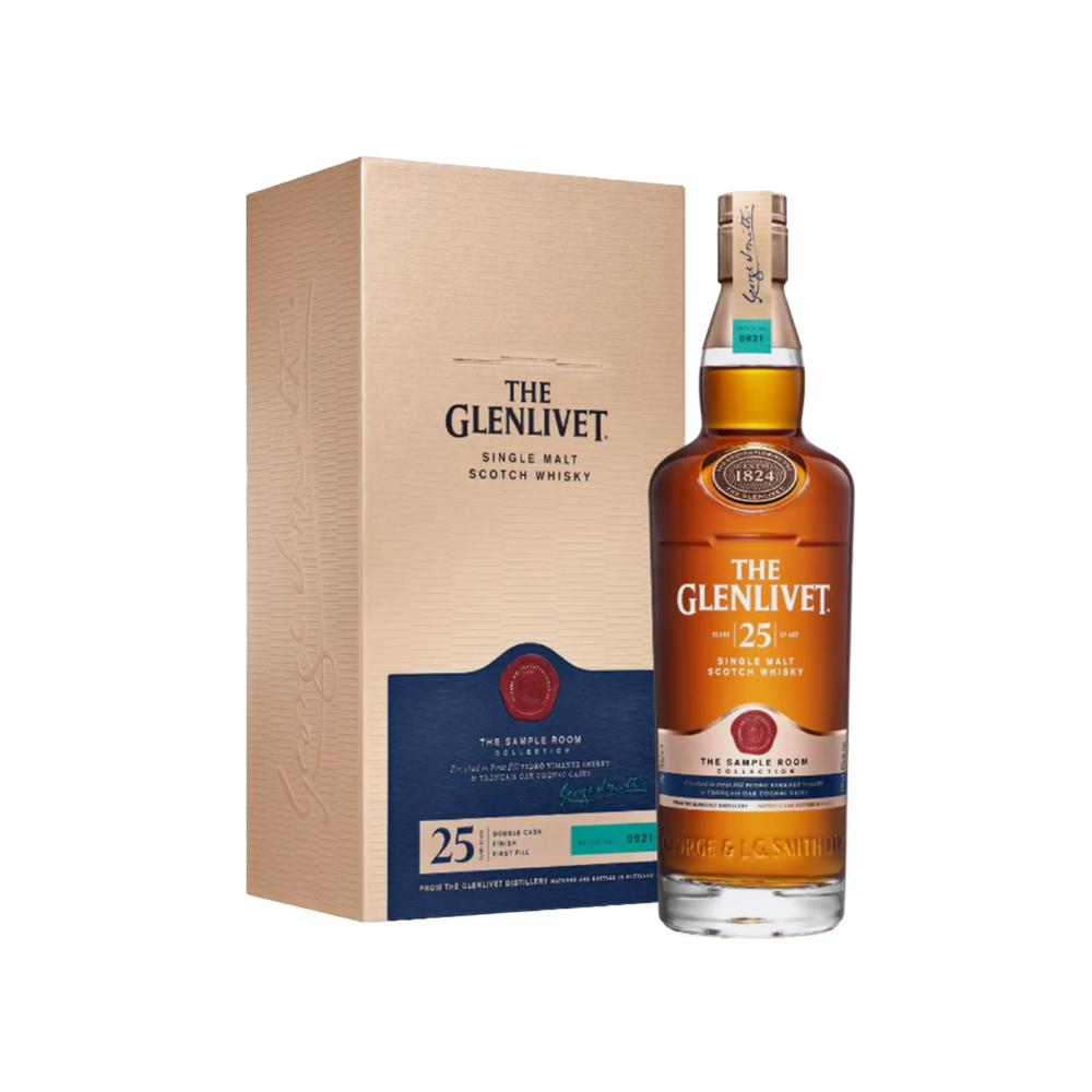 The Glenlivet XXV 25 Year Old The Sample Room Collection Single Malt Scotch Whisky