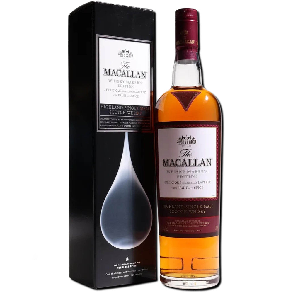 Macallan Whisky Maker's Edition: Pillar No. 6 X-Ray Peerless Spirit Single Malt Scotch Whisky (700 ml)_LostNLiquor.com