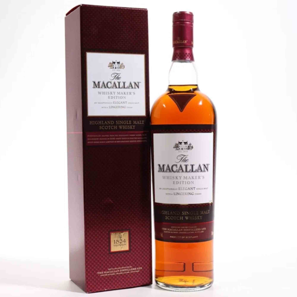 Macallan Whisky Maker's Edition Single Malt Scotch (1 Liter)_LostNLiquor.com