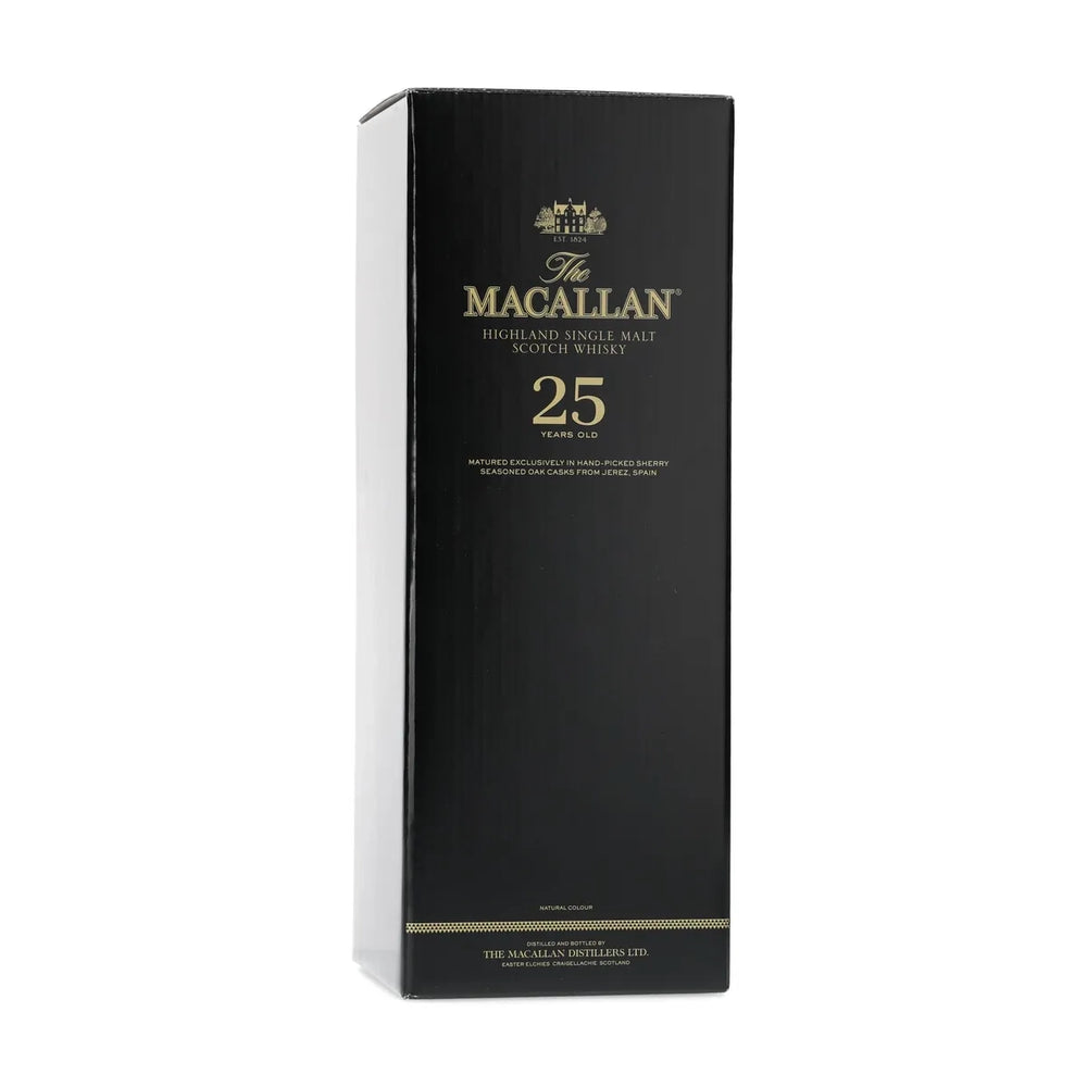 Macallan 25 Year Old Sherry Oak Single Malt Scotch Whisky 2019