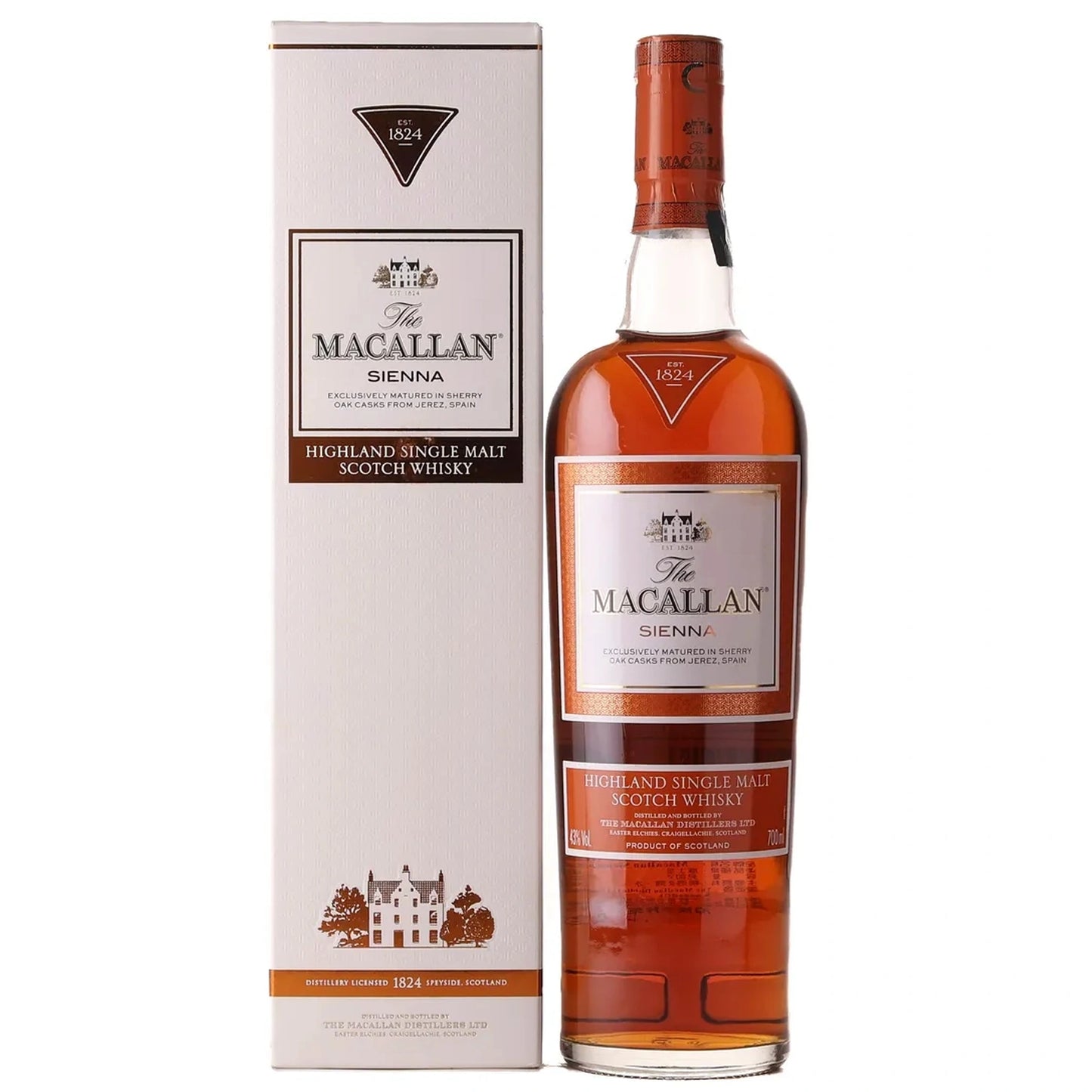 The Macallan 1824 Series Sienna Single Malt Whisky
