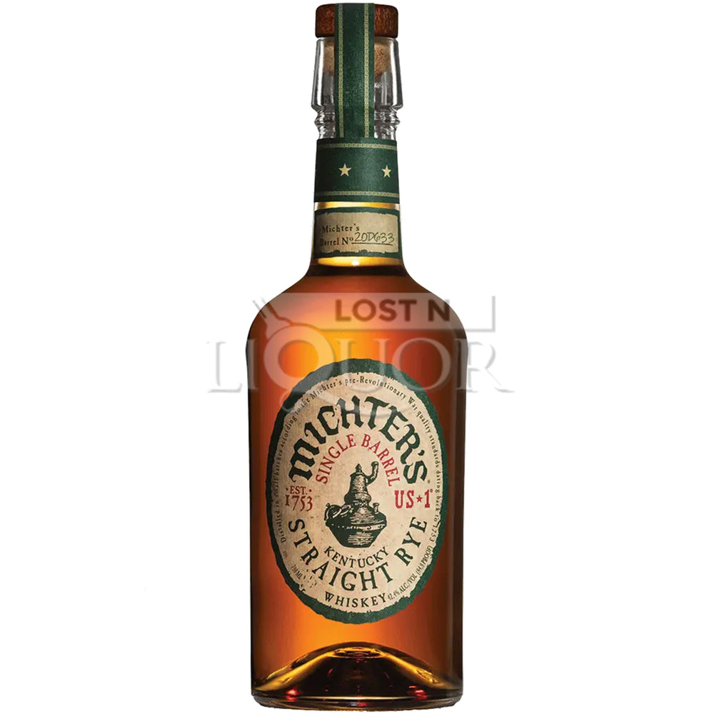 Michter's Single Barrel Kentucky Straight Rye Whiskey