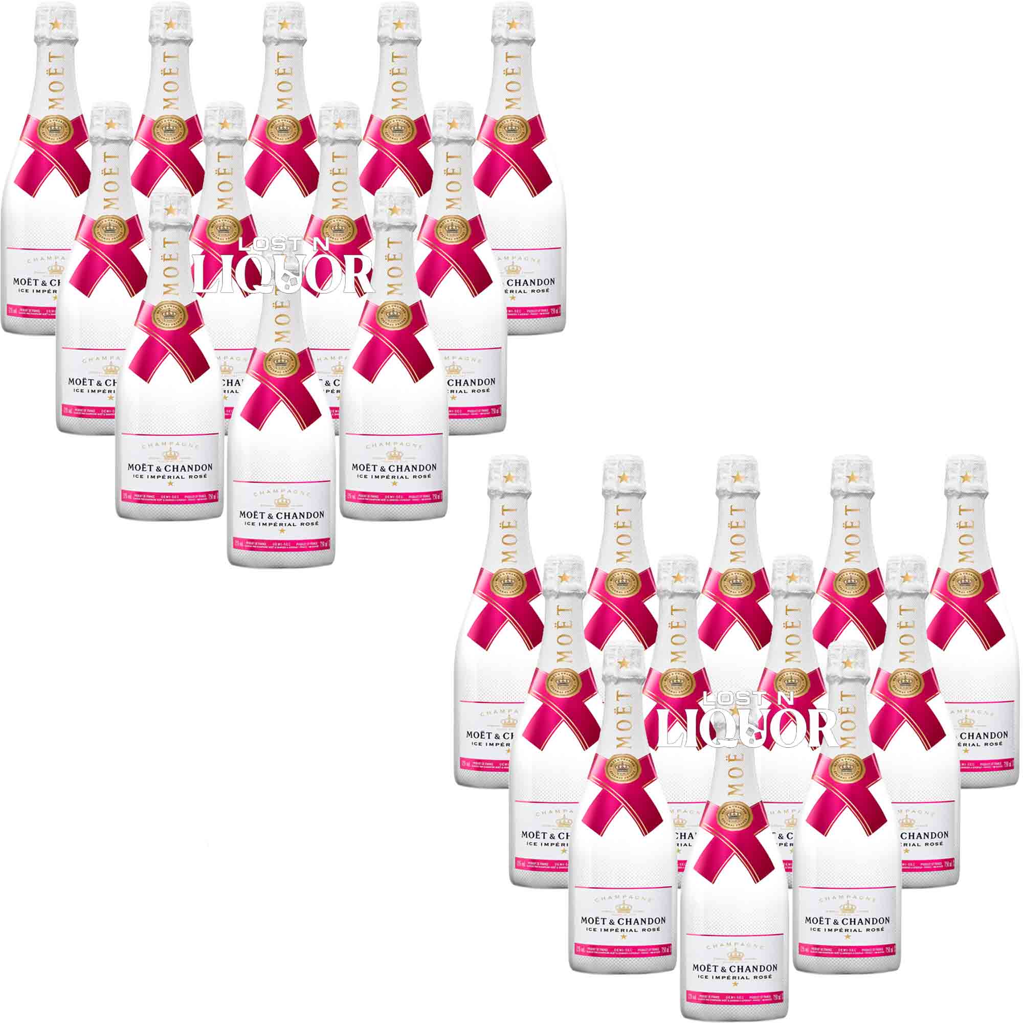 MOËT & CHANDON ICE IMPERIAL ROSE 750ml Moet & Chandon Ice Imperial Rose | Wine.com