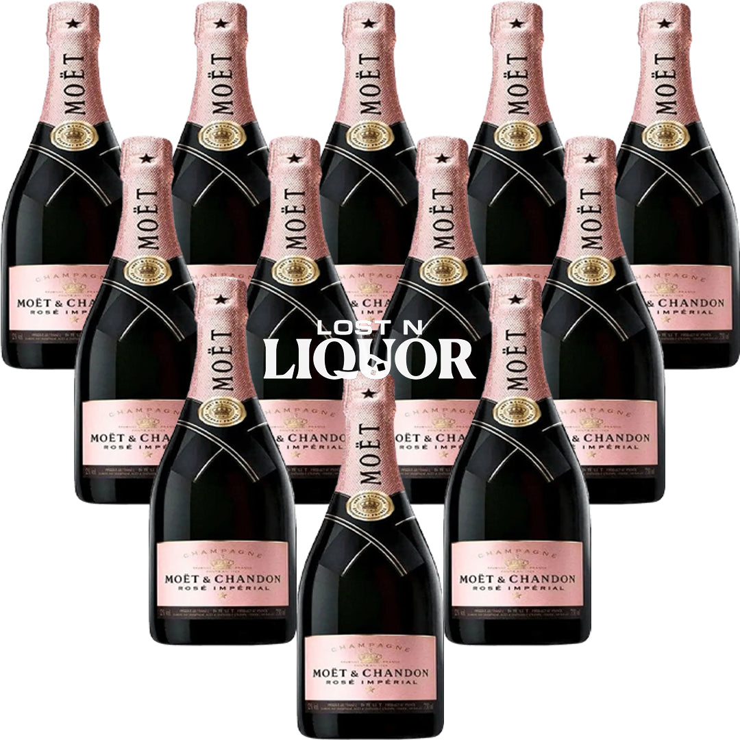 Moet & Chandon Imperial Brut Rose Champagne – Lost N Liquor