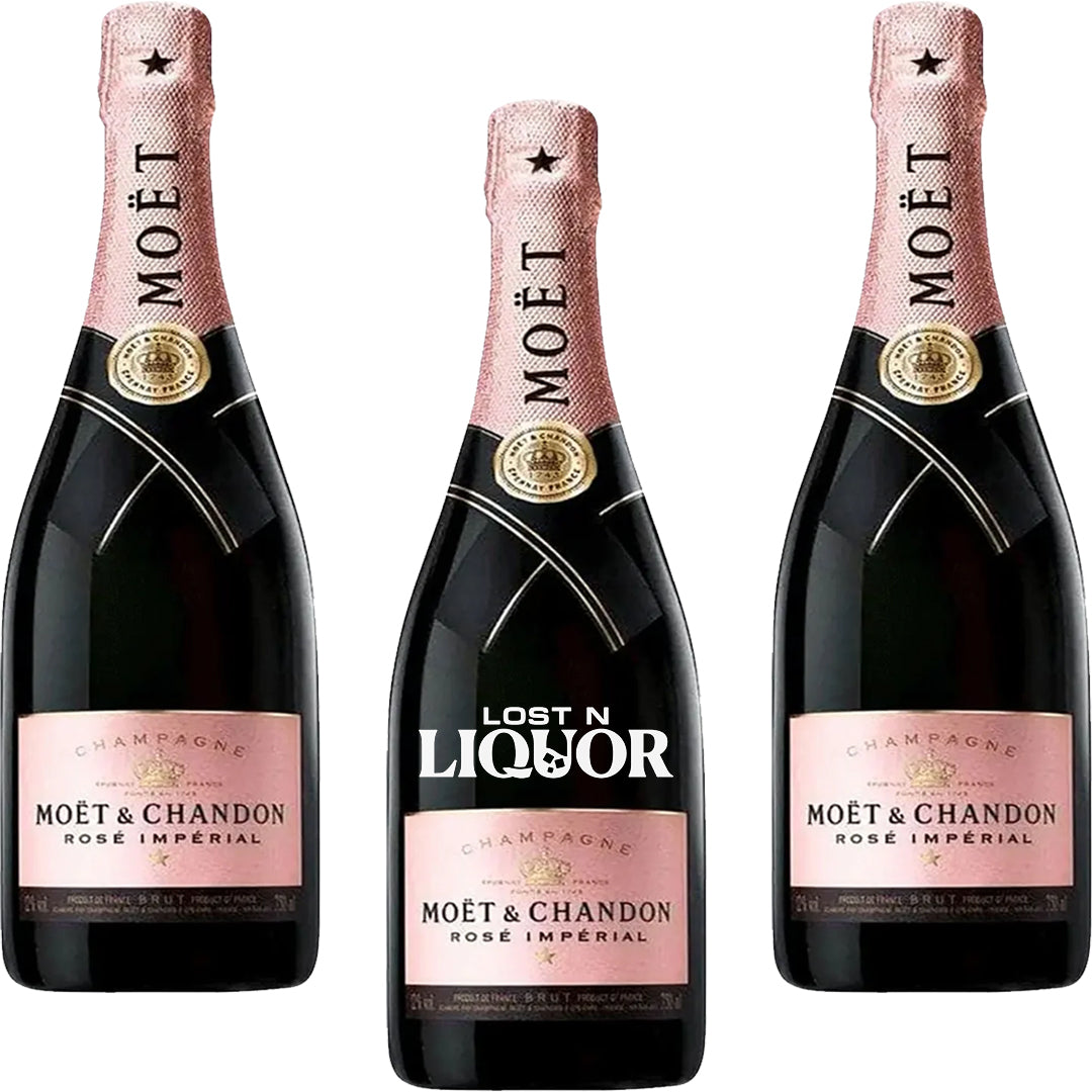 Moet & Chandon Imperial Brut Rose Champagne – Lost N Liquor