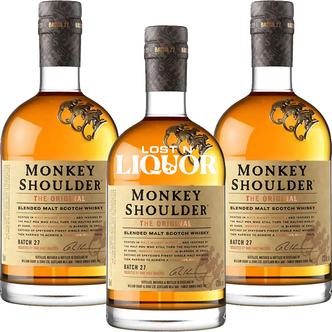 Monkey Shoulder The Original Blended Malt Scotch Whisky_LostNLiquor.com