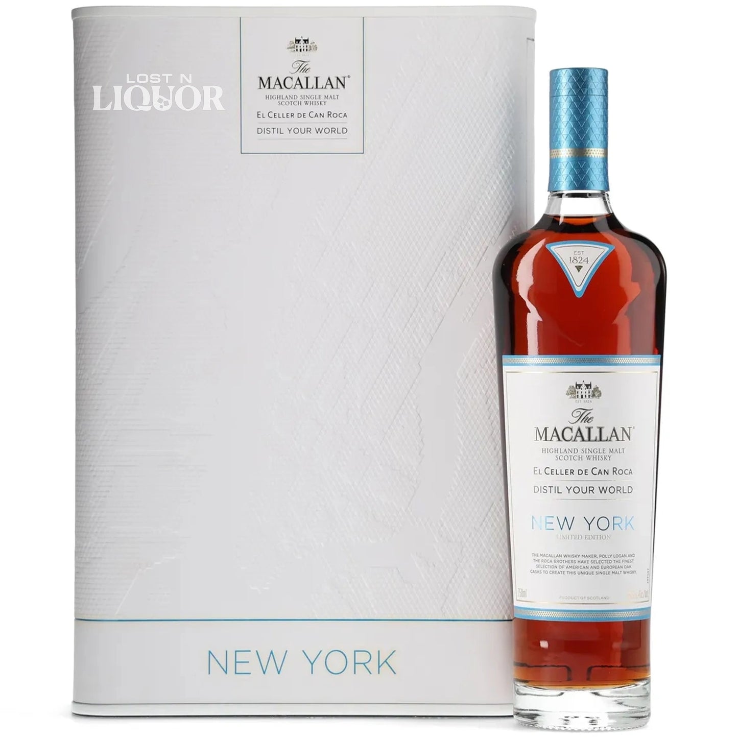 Macallan Distil Your World: New York Limited Edition Single Malt Scotch With Box