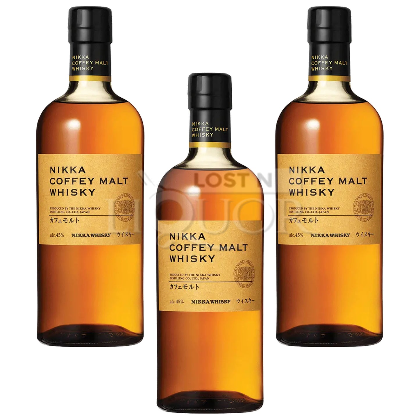 Nikka Coffey Malt Whisky Bundle - 3 Bottles - Rich & Complex Flavor Profile - Innovative Craftsmanship - Versatile Enjoyment - 750ML | 45% ABV