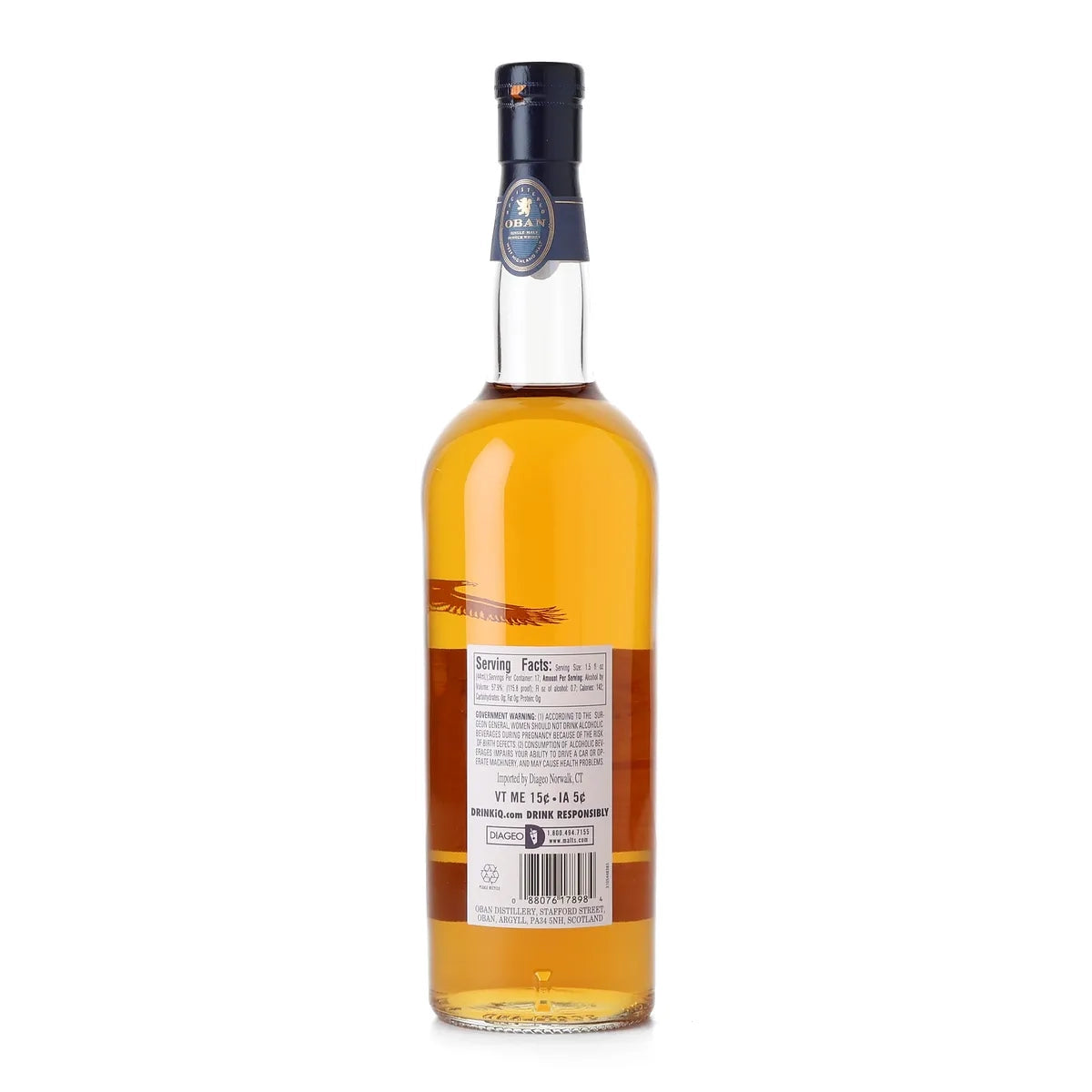 Oban 21 Year 1996 Natural Cask Strength Single Malt Scotch (2018)