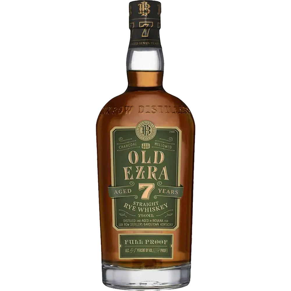 Old Ezra Brooks 7 Year Full Proof Rye Whiskey_LostNLiquor.com