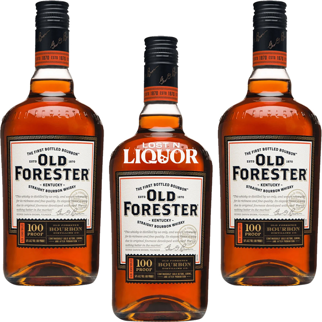 Old Forester 100 Proof Kentucky Straight Bourbon Whiskey_LostNLiquor.com